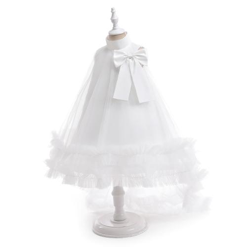 Gaze & Coton Robe d’une seule pièce de fille Solide Blanc pièce