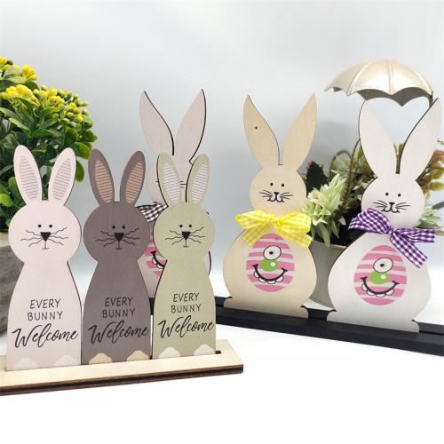 Yellow Poplar Easter Design Decoration PC