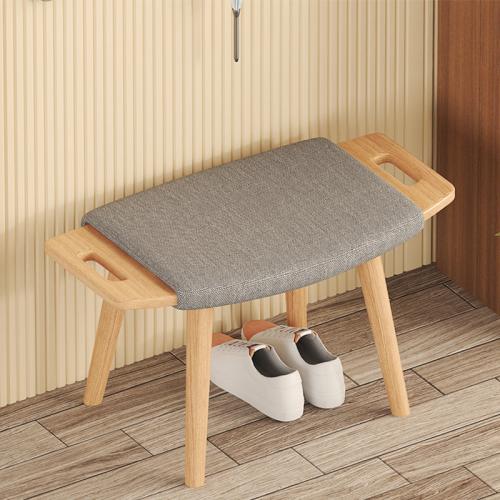 Bois massif & Tissu en coton Tabouret plus de couleurs pour le choix pièce