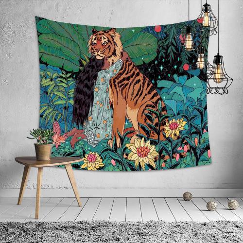 Polyester Tapestry for home decoration printed PC