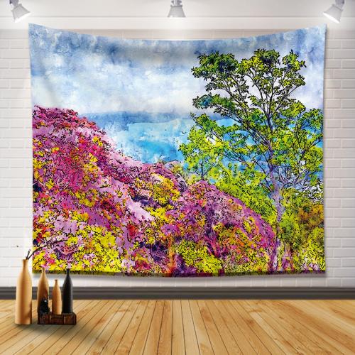 Polyester Tapestry for home decoration printed PC