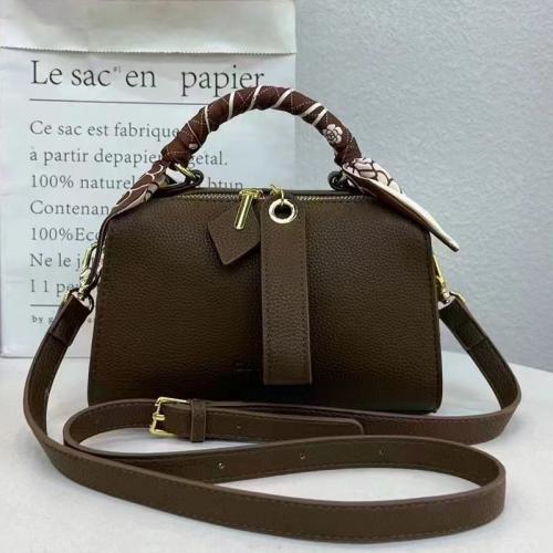 PU Leather Crossbody Bag durable Solid PC