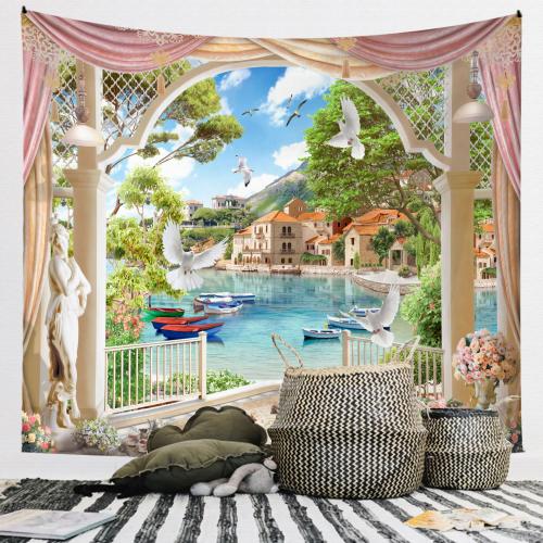 Polyester Tapestry for home decoration printed PC