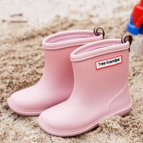 Pvc Bottes de pluie d’enfant plus de couleurs pour le choix Paire