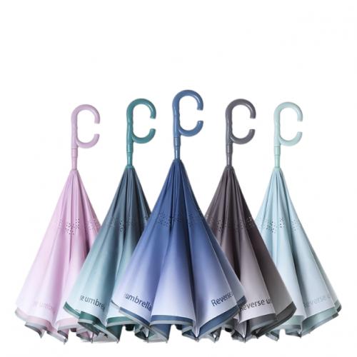 Fiberglass & Pongee automatic Reverse Umbrellas PC