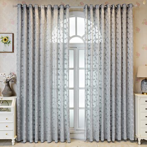 Polyester shading Curtain floral m