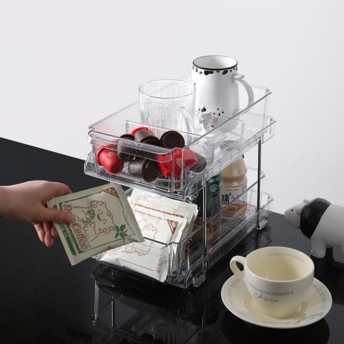 Plastic Punch-free Storage Rack Solid transparent PC