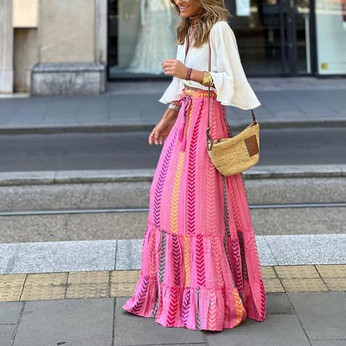 Polyester Ensemble occasionnel de femmes Imprimé Solide plus de couleurs pour le choix pièce