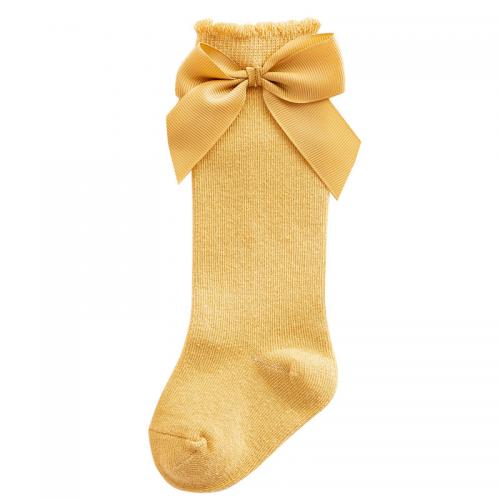 Coton Chaussettes de genou d’enfants plus de couleurs pour le choix Paire