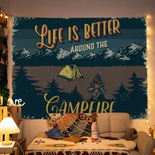 Polyester Tapestry for home decoration printed PC