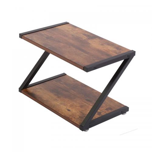 Steel & Wooden Multifunction Shelf brown PC