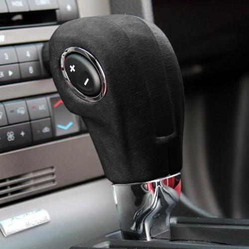 For 09-13 Ford Mustang Suede Shift Knob Cover, durable, more colors for choice, Sold By PC