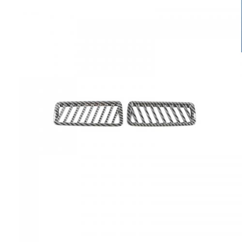 For Toyota Harrier Car Air Vent Grille, two piece, , Carbon Fibre texture, Sold By Set