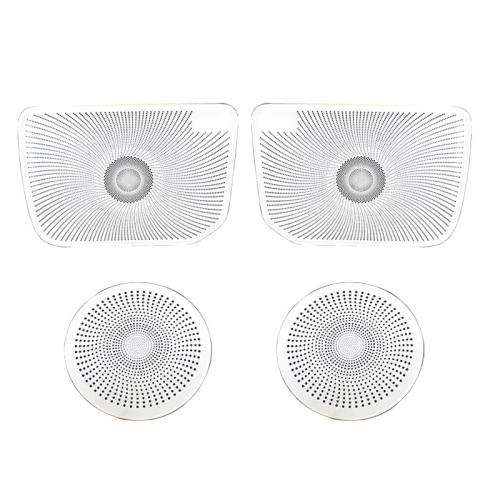 For Toyota Senna Car Speaker Cover, four piece, , silver, Sold By Set