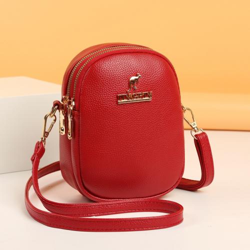 PU Cuir Crossbody Bag Solide plus de couleurs pour le choix pièce