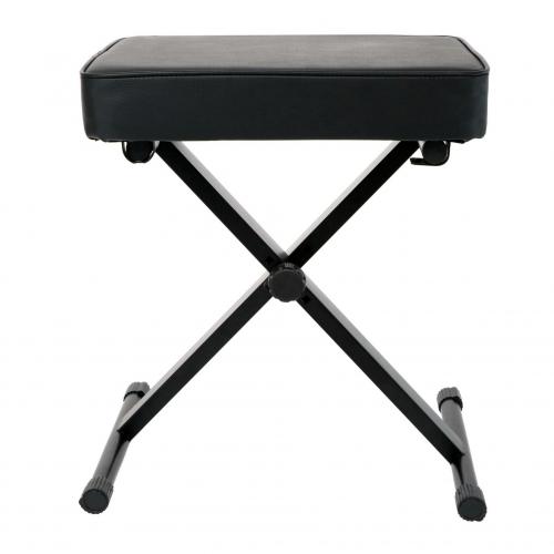 Sponge & Iron & PU Leather Soft & foldable Stool thickening black PC