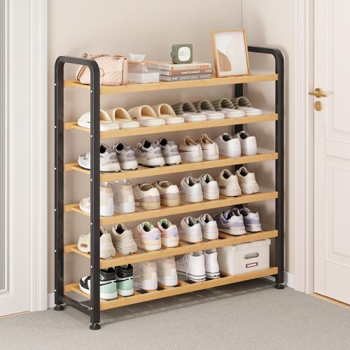 Moso Bamboe & Carbon Staal Schoenen Rack Organizer stuk