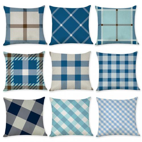 Linen Soft Pillow Case for home decoration printed PC