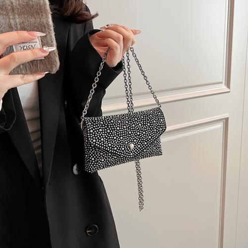 PU Cuir & Paillettes Crossbody Bag Solide plus de couleurs pour le choix pièce