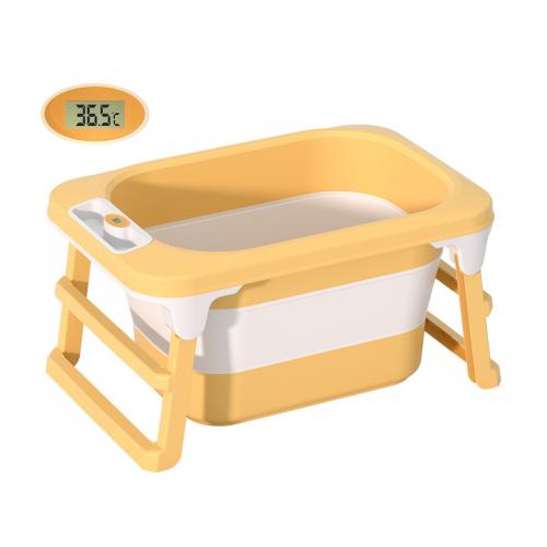 TPE-Thermoplastic Elastomer & Polypropylene-PP foldable Baby Bathtub PC