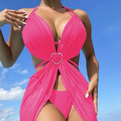 Polyester Bikini Solide meer kleuren naar keuze Instellen