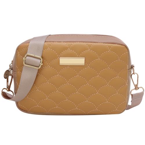 PU Leather Box Bag Shoulder Bag large capacity PC