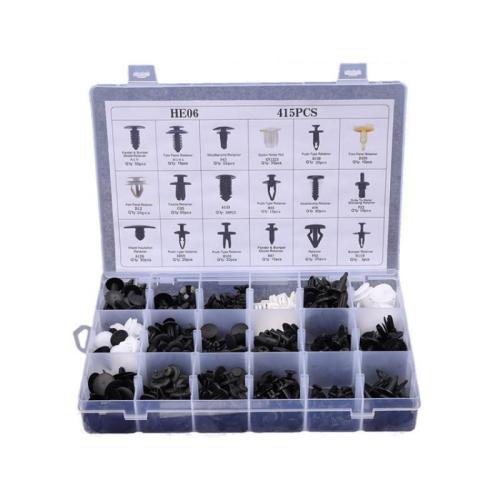 Plastic Auto Bumper Fastener multiple pieces Set