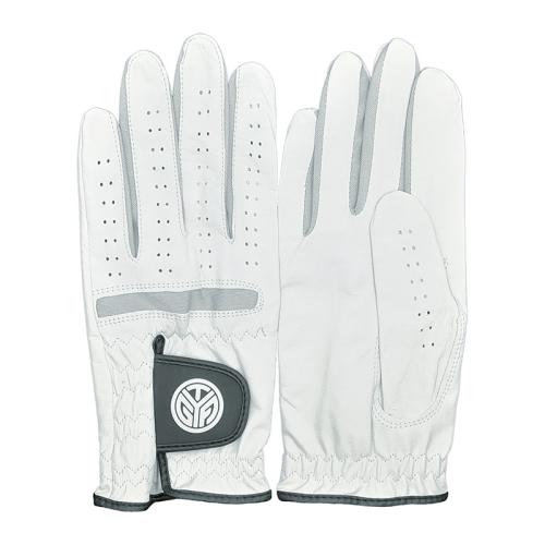 Cuir de peau de chèvre Gants de golf Blanc pièce