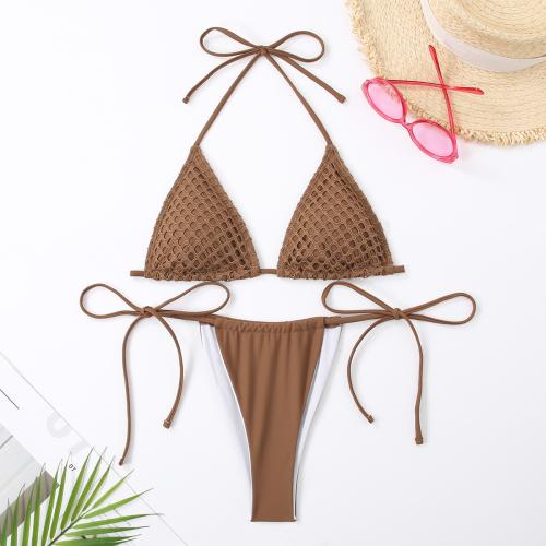 Polyamide & Polyester Bikini jacquard plus de couleurs pour le choix Ensemble