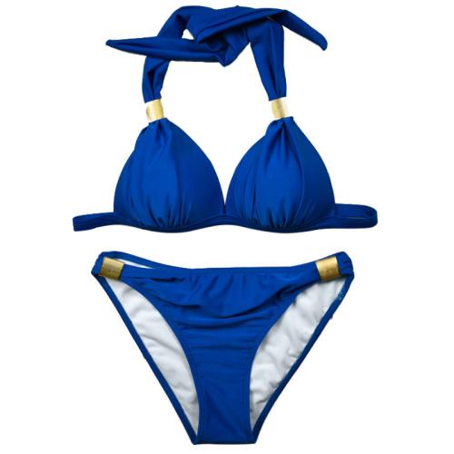 Polyamide & Spandex & Polyester Bikini Solide plus de couleurs pour le choix Ensemble