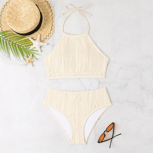 Poliéster Bikini, Sólido, más colores para elegir,  Conjunto