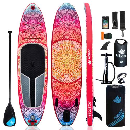 PVC Inflatable Surfboard printed PC