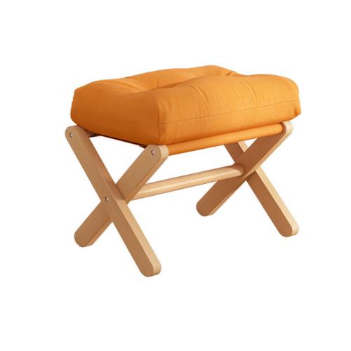 Bamboo & Sponge & Cotton Linen foldable Stool durable & hardwearing PC