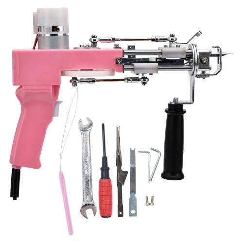 Ijzer & Plastic Tapijt tufting machine Roze stuk