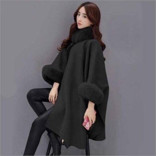 Polyester Poncho de manteau Solide plus de couleurs pour le choix pièce