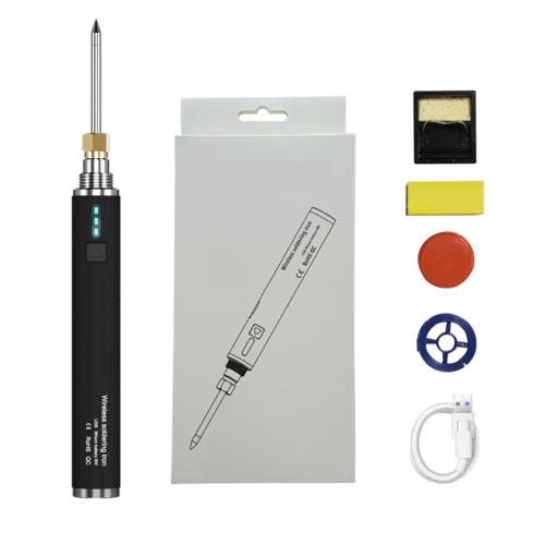 Aluminium Alloy Wireless Electric Soldering Iron Kit PC