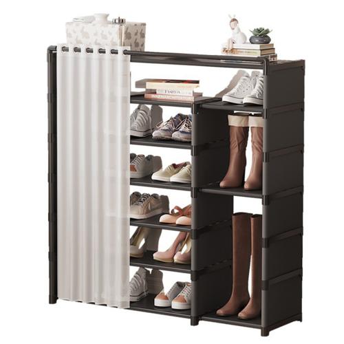 Steel Tube & Plastic Shoes Rack Organizer for storage & dustproof PC