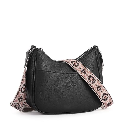 PU Leather Easy Matching Crossbody Bag PC