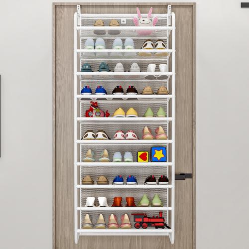 Mesh-stof & Carbon Staal Schoenen Rack Organizer meer kleuren naar keuze stuk