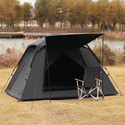 Glasvezel & Oxford Tent Zwarte stuk