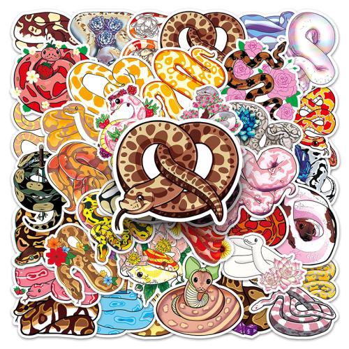 PVC Rubber DIY & Waterproof Decorative Sticker Cute mixed pattern Set