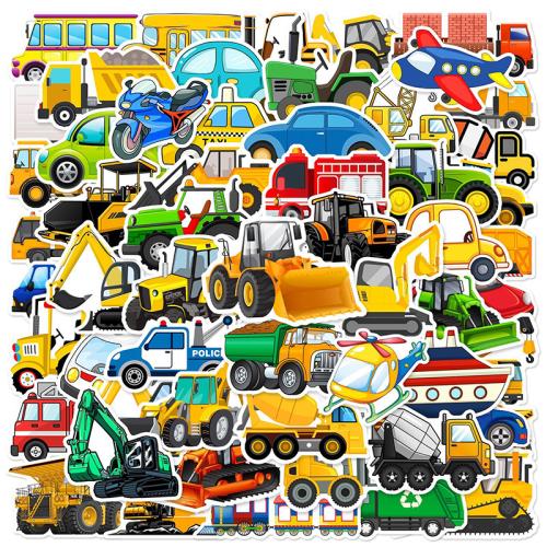 PVC Rubber DIY & Waterproof Decorative Sticker Cute mixed pattern Set