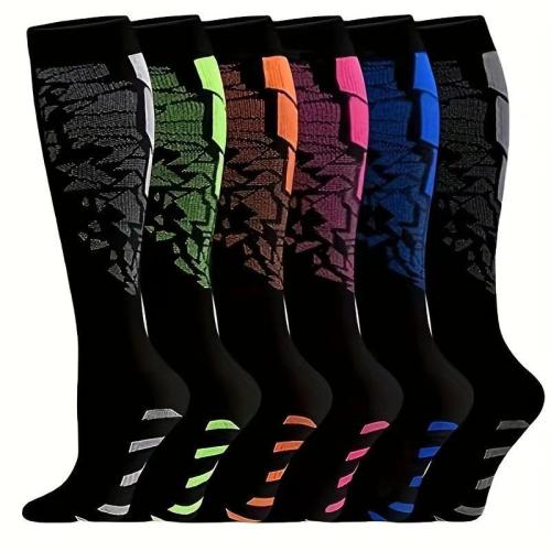 Polyester Chaussettes sport unisexes Imprimé modèle différent pour le choix plus de couleurs pour le choix Sac