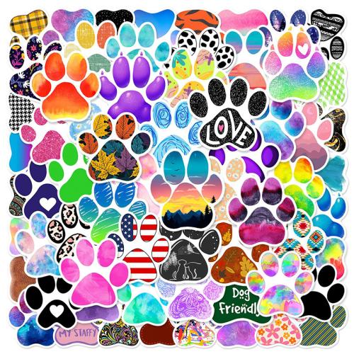 PVC Rubber DIY & Waterproof Decorative Sticker Cute mixed pattern Set