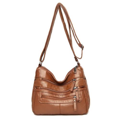 PU Cuir Crossbody Bag Solide plus de couleurs pour le choix pièce