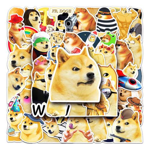 PVC Rubber DIY & Waterproof Decorative Sticker Cute mixed pattern Set