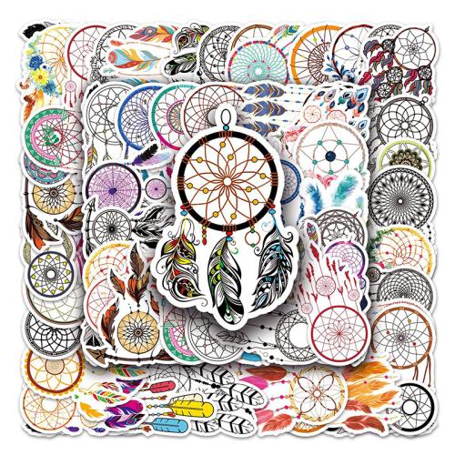 PVC Rubber DIY & Waterproof Decorative Sticker Cute mixed pattern Set