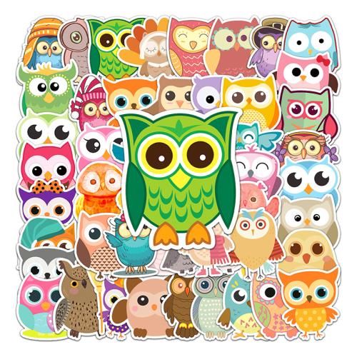 PVC Rubber DIY & Waterproof Decorative Sticker Cute mixed pattern Set