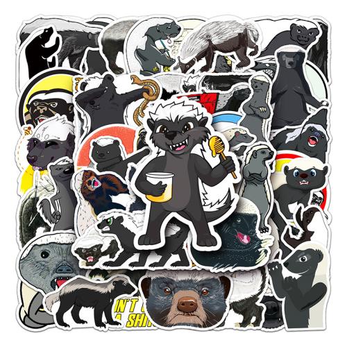 PVC Rubber DIY & Waterproof Decorative Sticker Cute mixed pattern Set