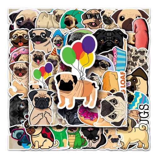 PVC Rubber DIY & Waterproof Decorative Sticker Cute mixed pattern Set